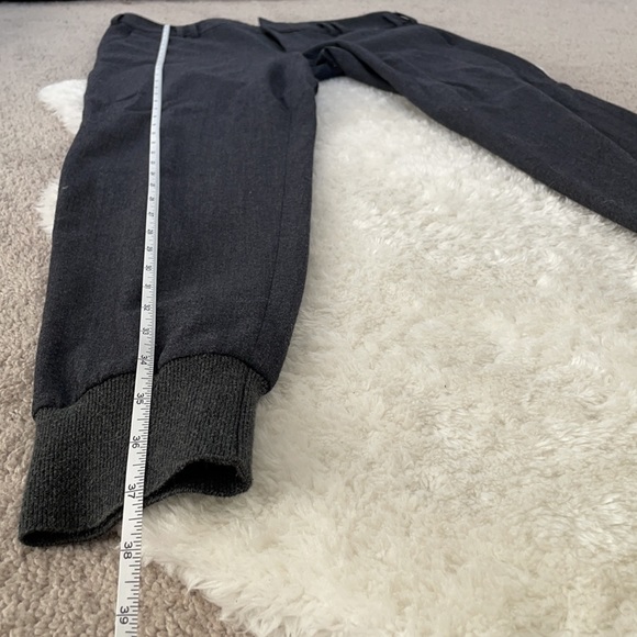 Vince. Rib cuff wool blend jogger pants dark gray size 4 - Picture 9 of 9